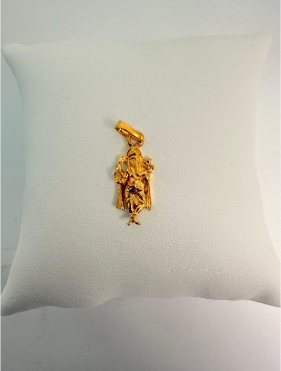 22KT GOLD GANESH CHARM 2.0GM