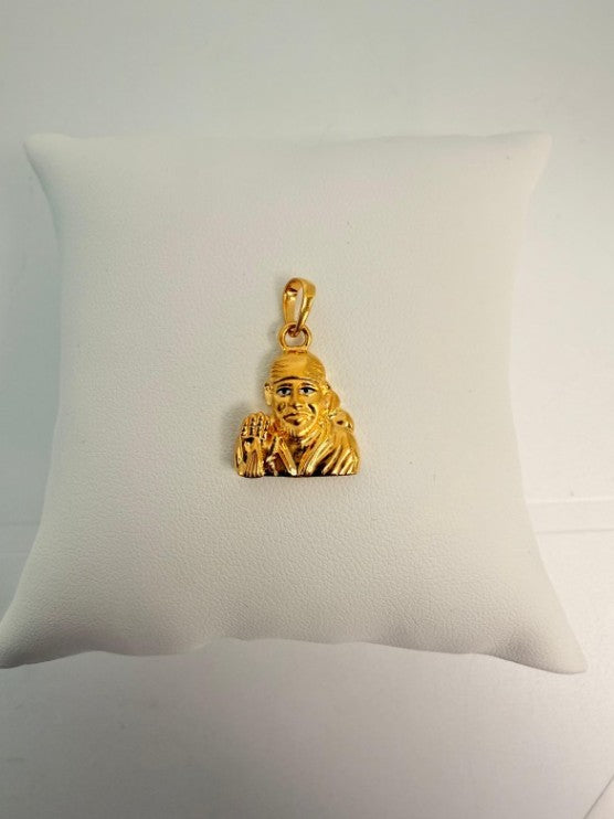 22KT GOLD SAI BABA CHARM 3.6GM