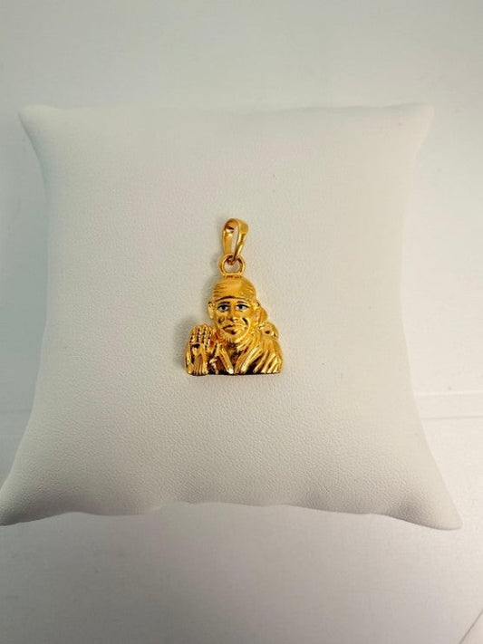 22KT Gold Sai Baba Charm 3.6GM