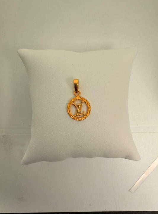 22KT Gold LV Charm 1.9 GM