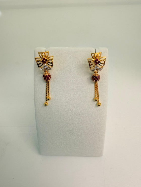 22KT Gold Earrings 5.0 GM