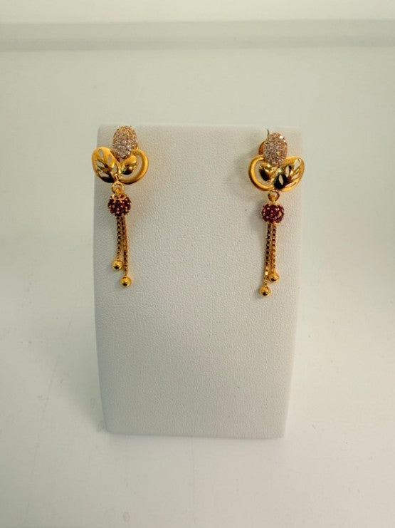 22KT Gold Earrings 5.2 GM