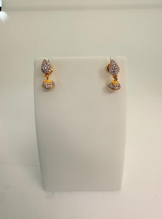 22KT GOLD EARRINGS 3.1 GM