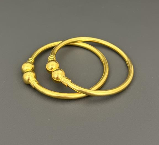 22KT GOLD ONE BABY BANGLE 8.5GM