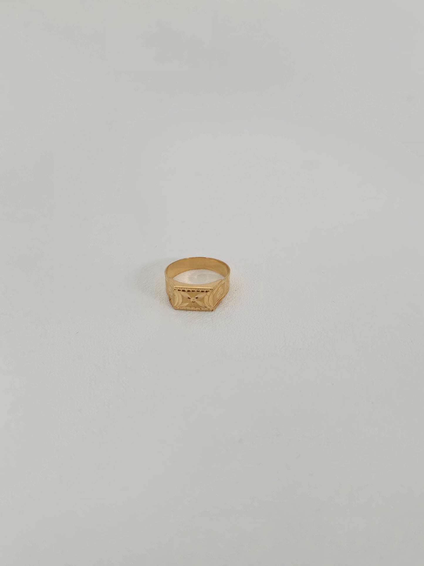 22KT GOLD BABY RING 1 GM