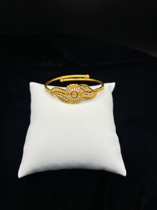 22KT Gold Adjustable Baby Bracelet 7.4GM