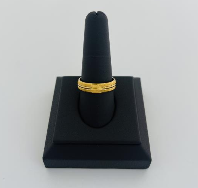 22KT GOLD WEDDING BAND 7.1GM