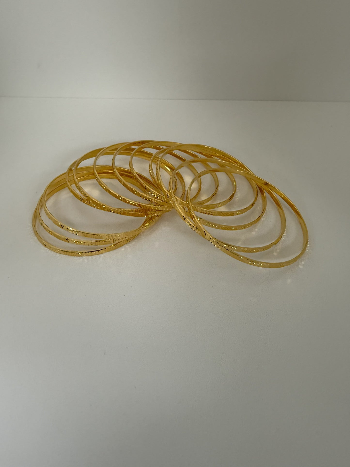 22KT GOLD BANGLE EACH 10.2GM