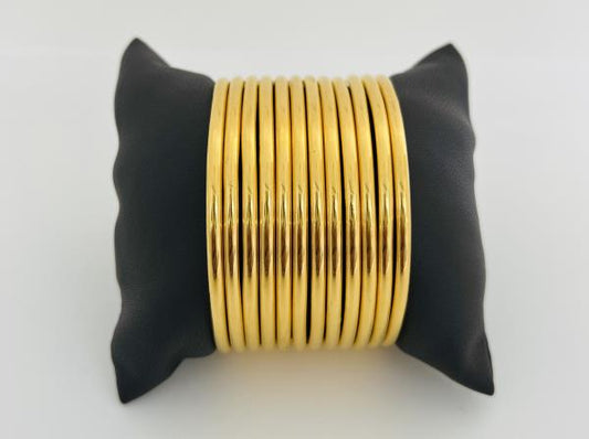 22KT Gold 12 Bangles 115.9GM