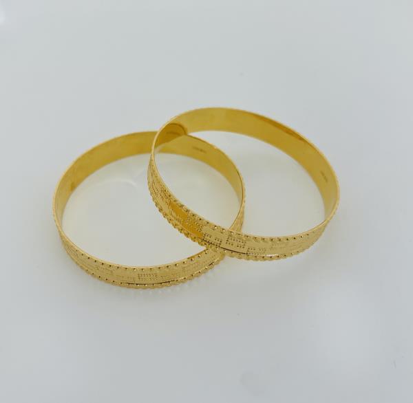 22KT GOLD BANGLE ONLY ONE 24.9GM