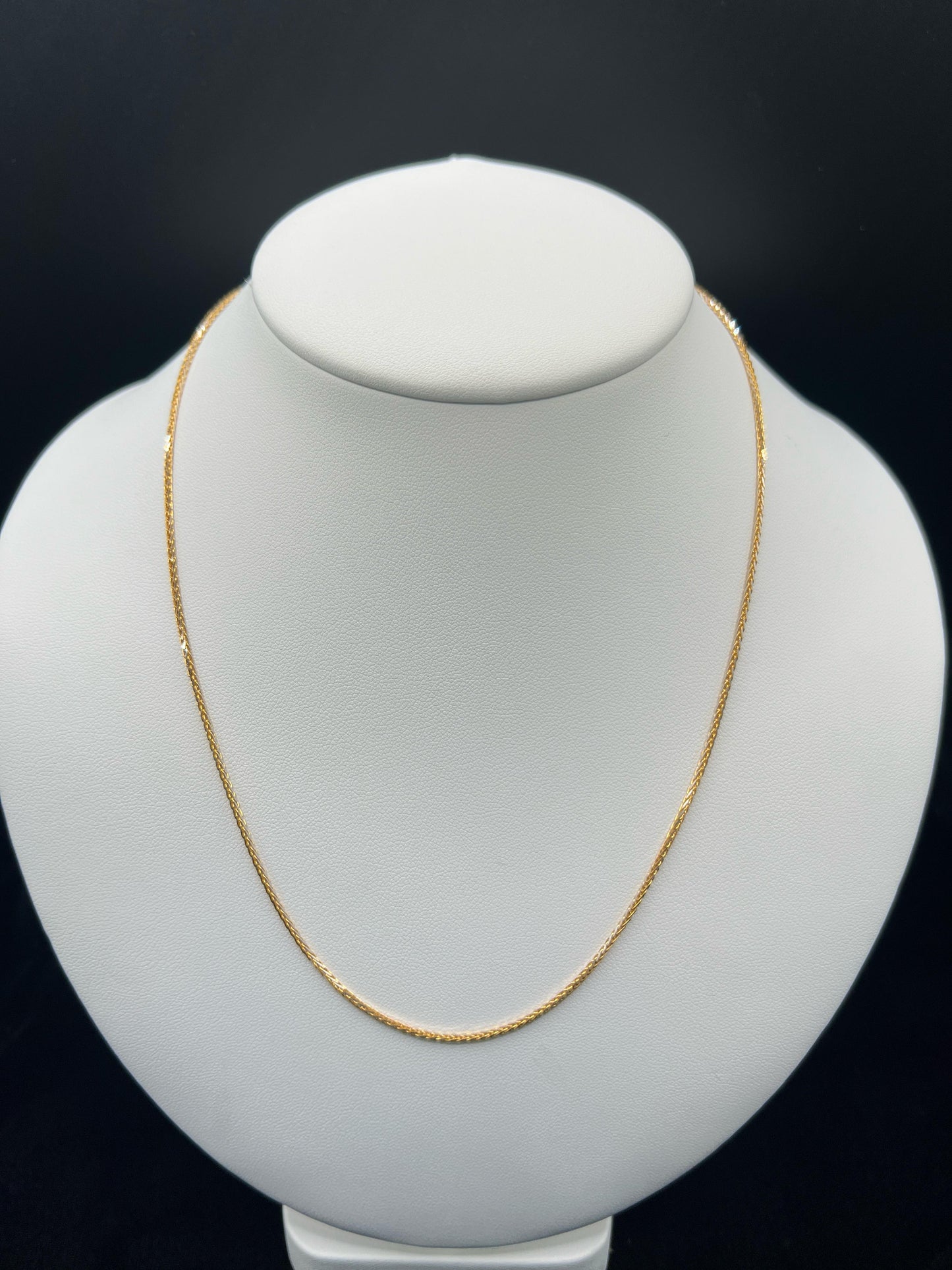 22KT GOLD CHAIN 18" 6.2GM