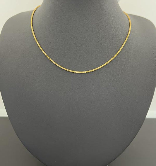 22KT GOLD CHAIN 5GM