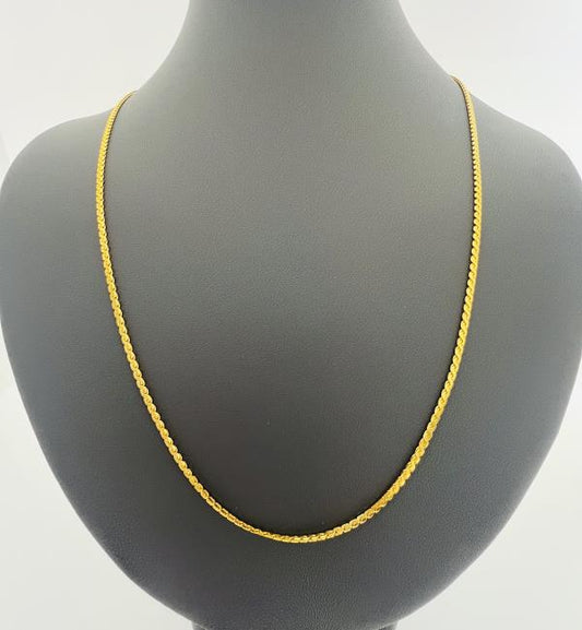 22KT GOLD CHAIN 11.3GM