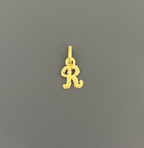 22KT Gold Initial R 2.1GM