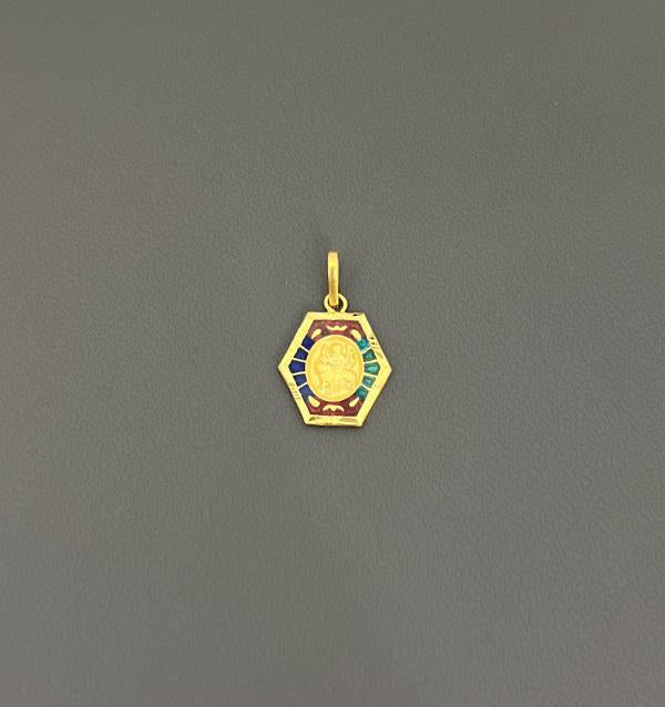 22KT Gold Durga Maa Charm 1.2GM