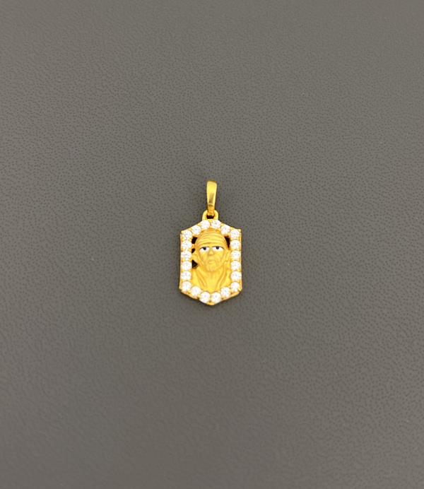 22KT Gold Sai Baba Charm 2.8GM