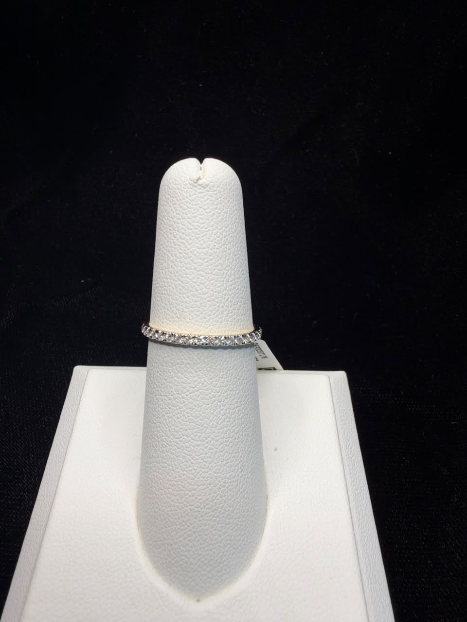 Diamond Single Row Band Ring 0.23CT