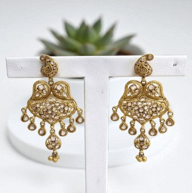 22KT GOLD EARRINGS 19.7 GM