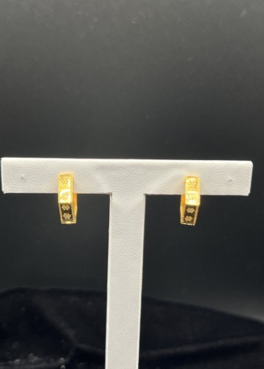 22KT Gold Earrings 3.40 GM