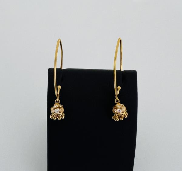 22KT Gold Earrings 5.1GM