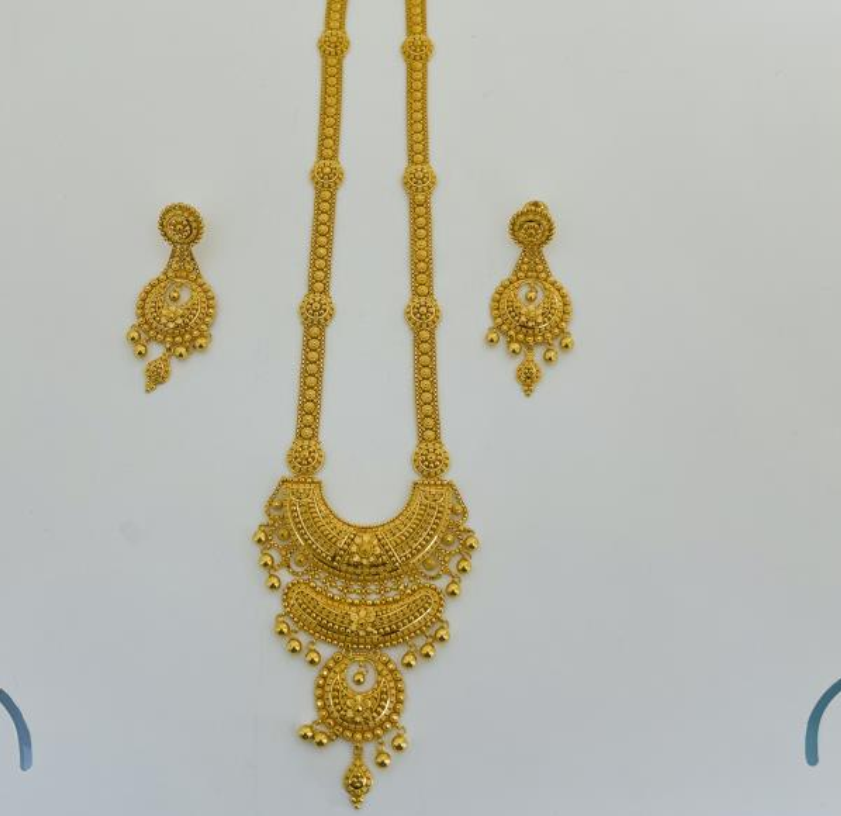22KT GOLD SET 72.5GM