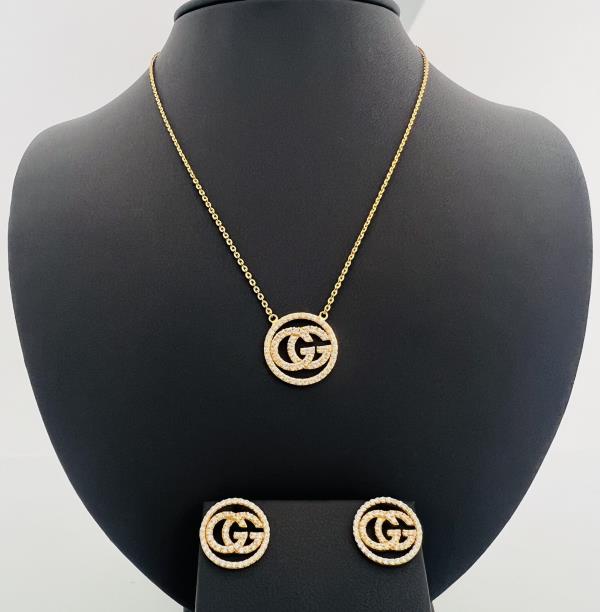 22KT Gold Gucci Set 15.7GM