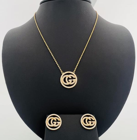 22KT Gold Gucci Set 15.7GM