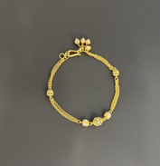 22KT LADIES BRACELET 7