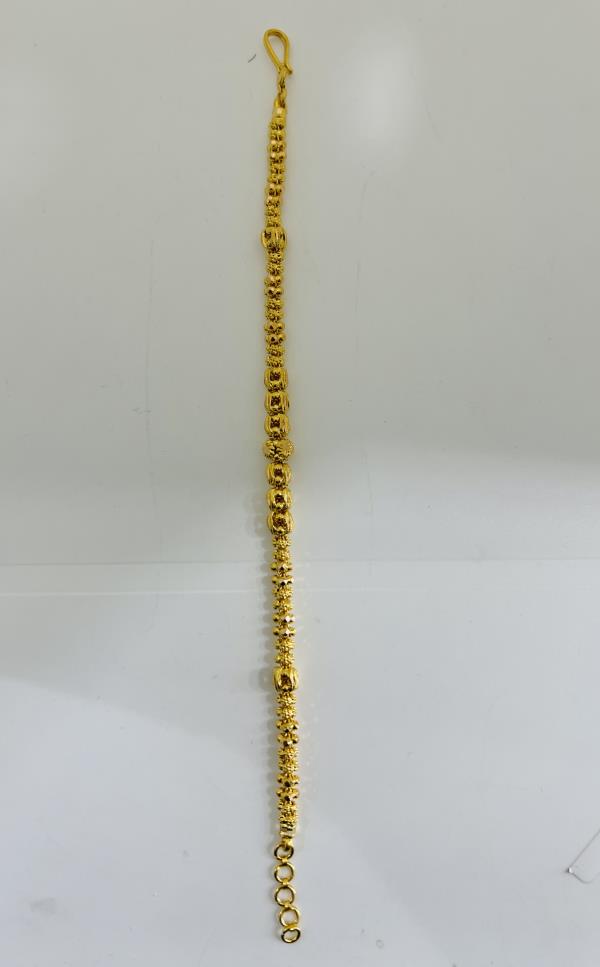 22KT LADIES BRACELET 7" 10.2GM