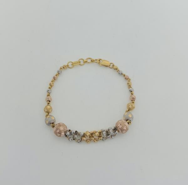 22KT LADIES BRACELET 9.5GM