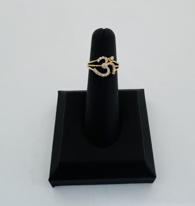 22KT GOLD RING 3GM