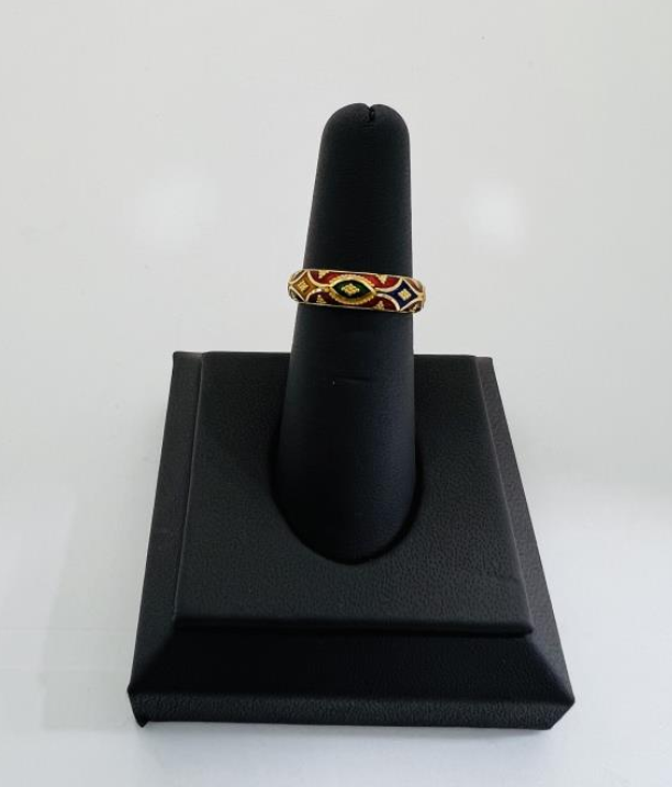 22KT GOLD RING 3.7GM