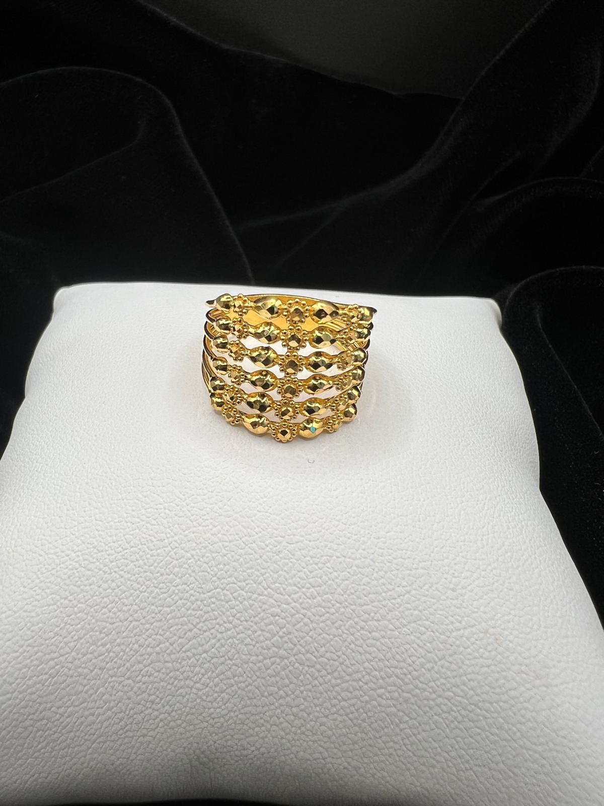 22KT Royal Lattice Ring 5gm