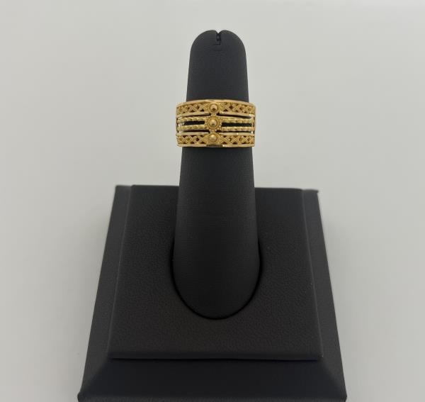 22KT GOLD LADIES RING 4GM