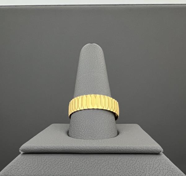 22KT MENS GOLD BAND 4.1GM