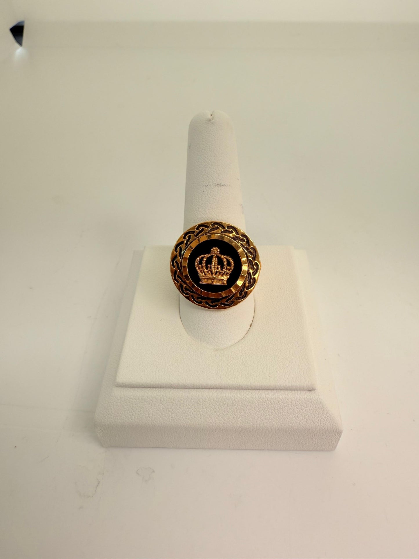 22KT GOLD MENS RING 12.3 GM