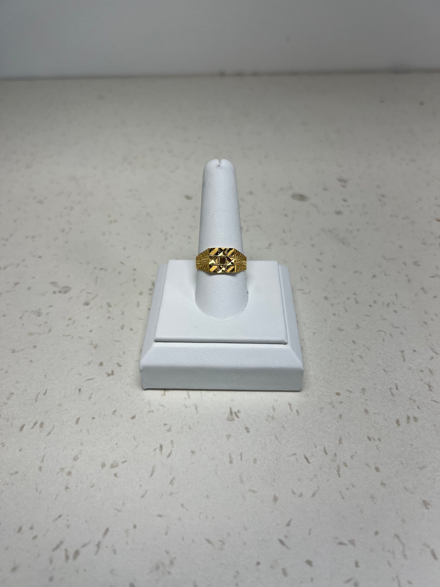 22K GOLD MENS RING 3.4 GM