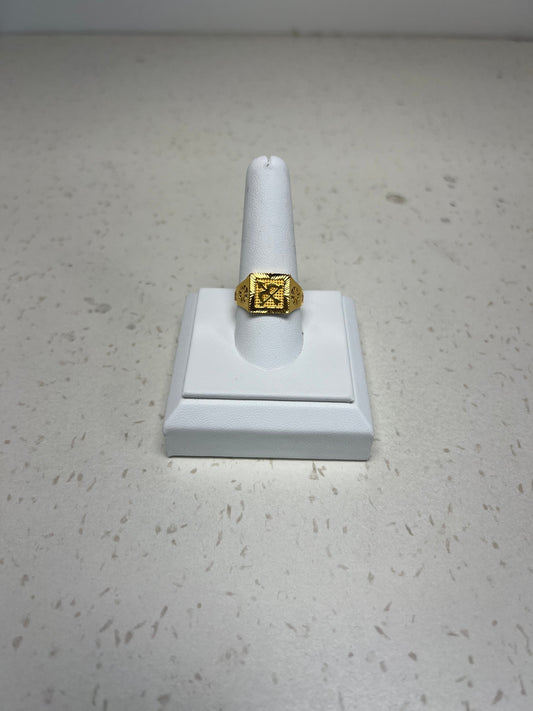 22K Gold Mens Ring 4.0 GM