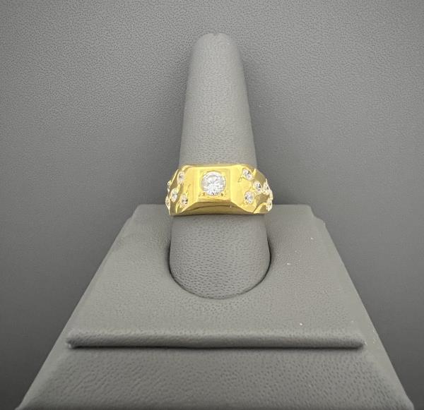22KT GOLD MENS RING 7.8GM