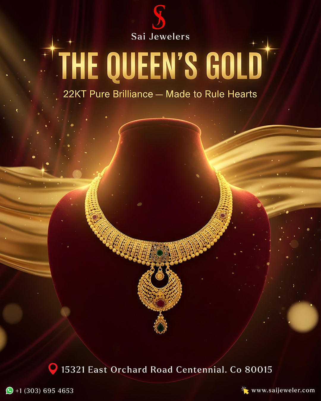 22KT GOLD NECKLACE 40.4GM