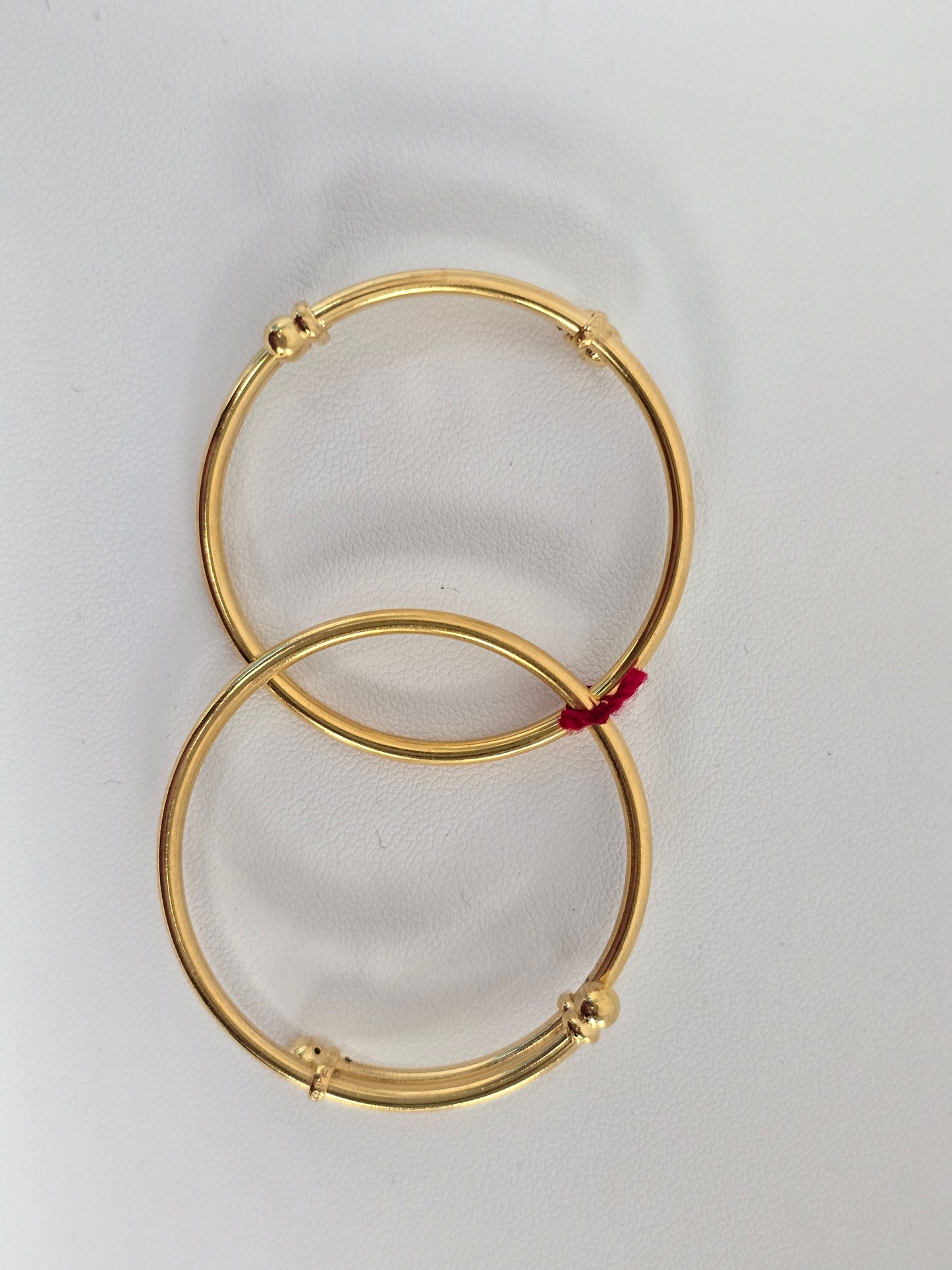 22KT GOLD BABY BANGLES EACH 5.4GM