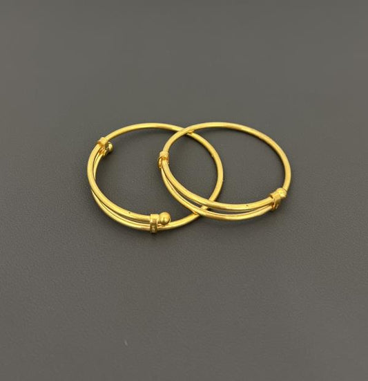 22KT GOLD BABY BRACLETS 5GM EACH