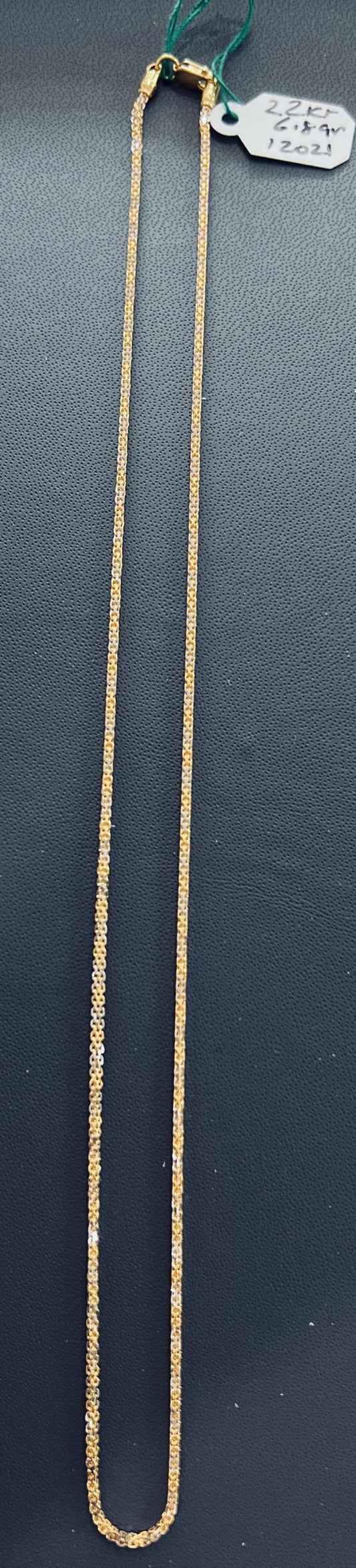 22KT GOLD CHAIN 16" 6.8GM
