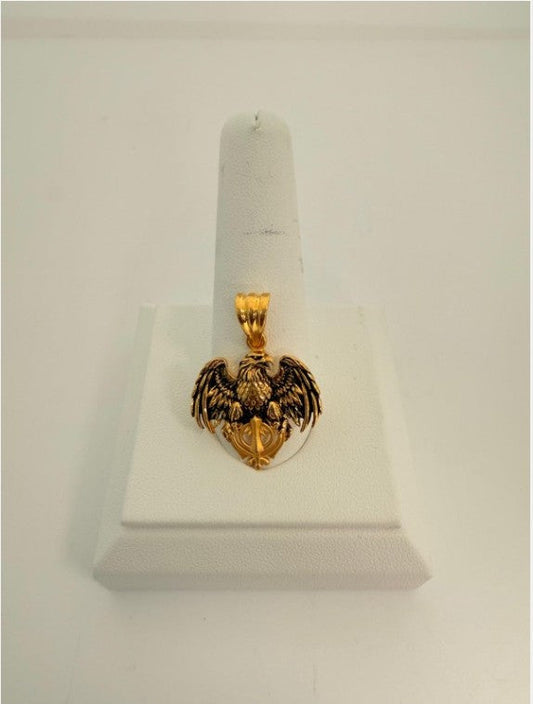 22KT GOLD EAGLE CHARM 6.3GM