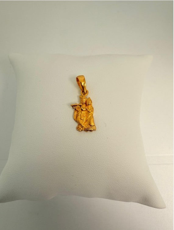 22KT GOLD KRISHNA CHARM 2GM