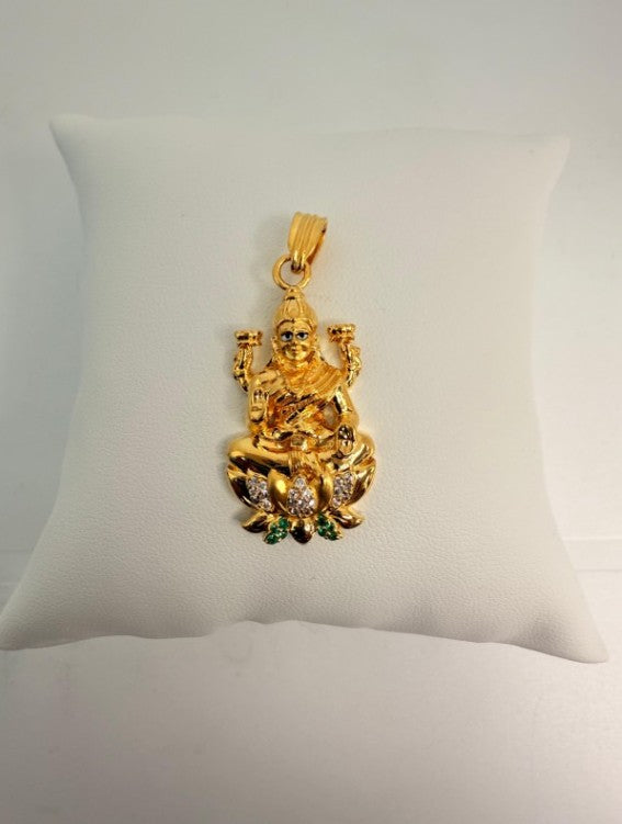 22KT GOLD LAKSHMI CHARM 8.7GM