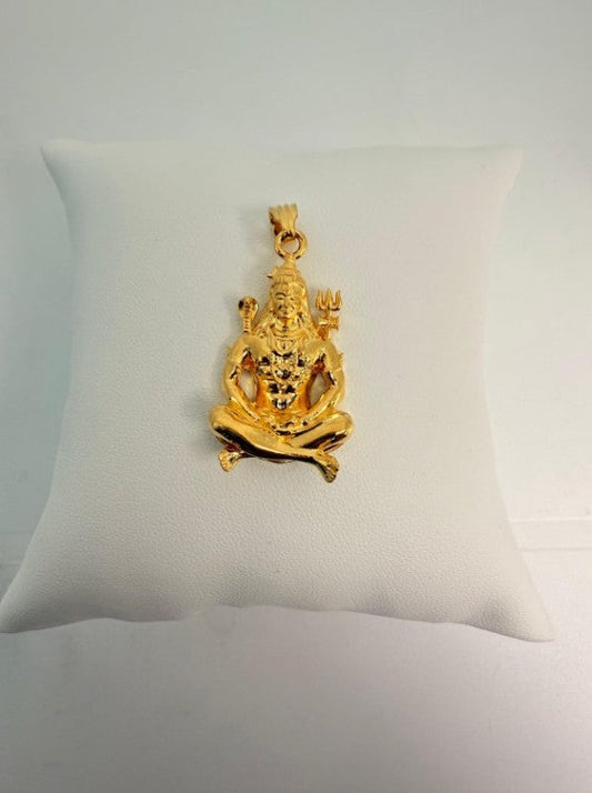 22KT GOLD LORD SHIVA CHARM 7.3GM