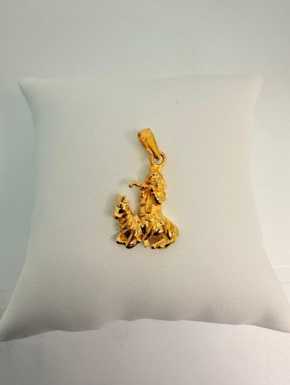 22KT GOLD KRISHNA CHARM 4.0GM
