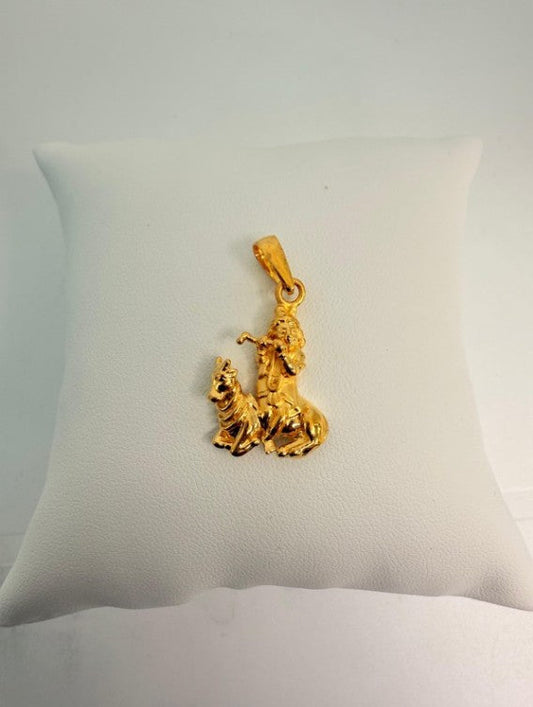 22KT GOLD KRISHNA CHARM 4.0GM