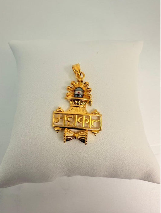 22KT GOLD LORD SHIVA CHARM 4.7GM